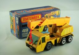 Matchbox Superfast No.49C Crane Truck 1-75 Series Superfast issues We sell and buy quality collectible toys from the 50's, 60's, 70's and 80's