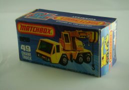 Matchbox Superfast No.49C Crane Truck 1-75 Series Superfast issues We sell and buy quality collectible toys from the 50's, 60's, 70's and 80's