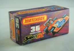 Matchbox Superfast No.36C Formula 5000 1-75 Series Superfast issues We sell and buy quality collectible toys from the 50's, 60's, 70's and 80's