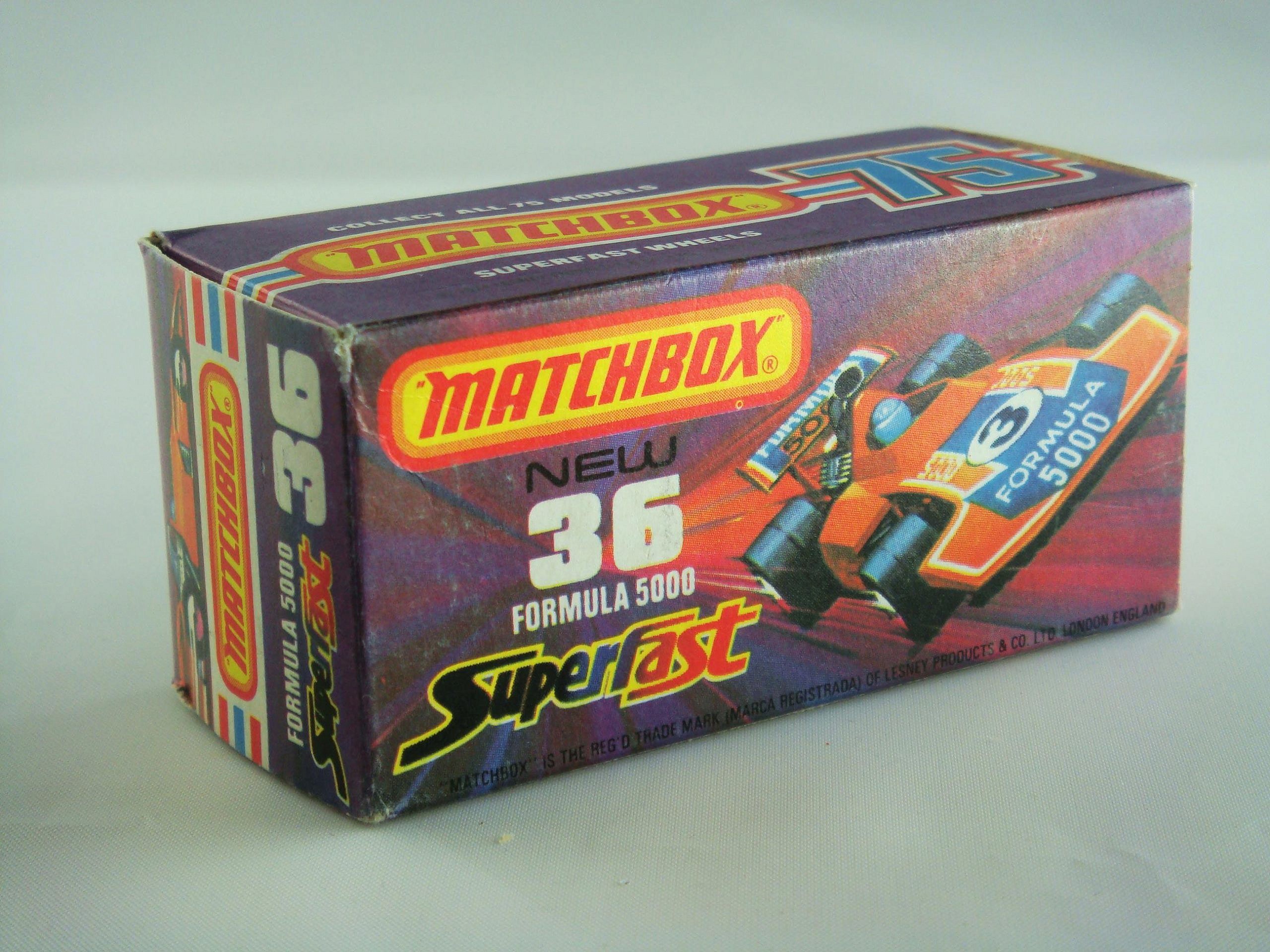 Matchbox Superfast No.36C Formula 5000 1-75 Series Superfast issues We sell and buy quality collectible toys from the 50's, 60's, 70's and 80's