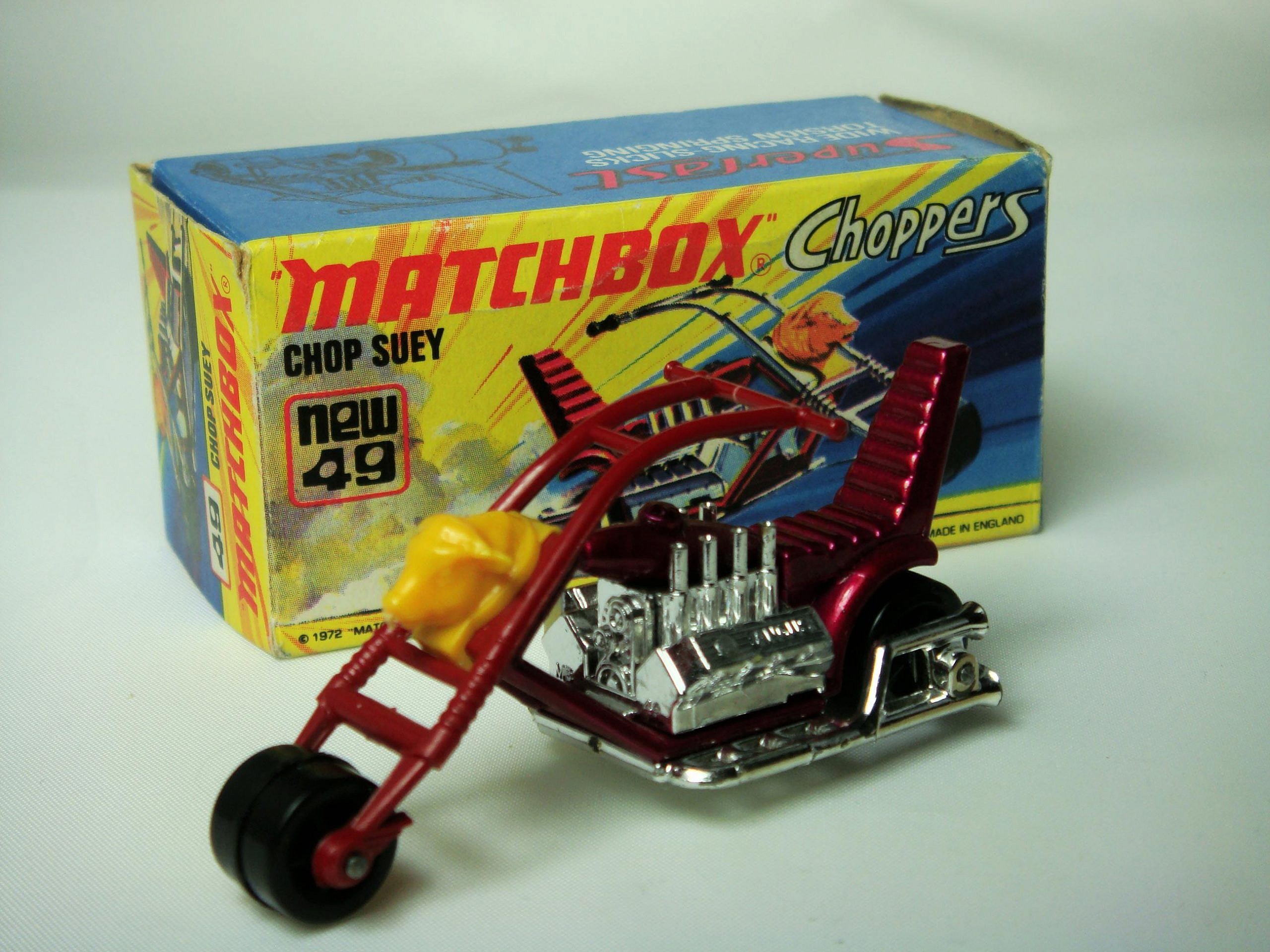 Matchbox Superfast No.49B Chop Suey 1-75 Series Superfast issues We sell and buy quality collectible toys from the 50's, 60's, 70's and 80's