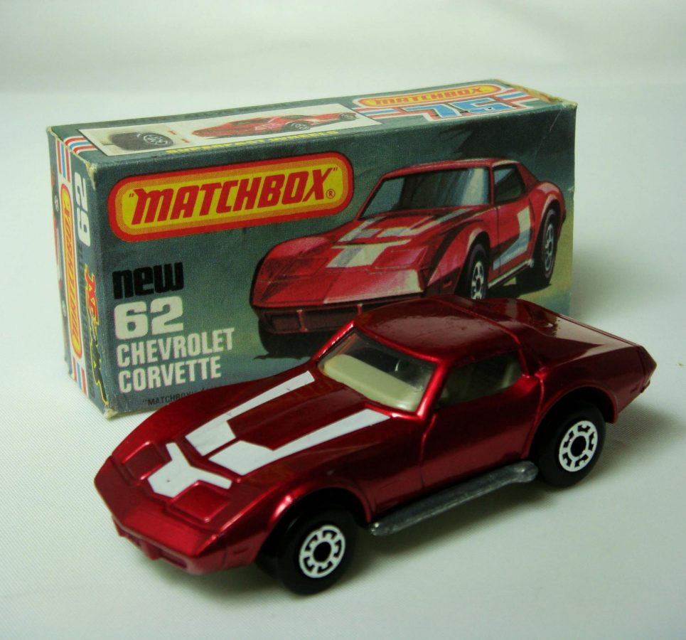 corvette matchbox