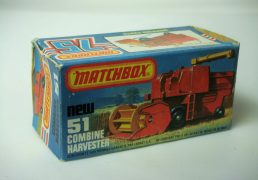 Matchbox Superfast No.51e Combine Harvester 1-75 Series Superfast issues We sell and buy quality collectible toys from the 50's, 60's, 70's and 80's