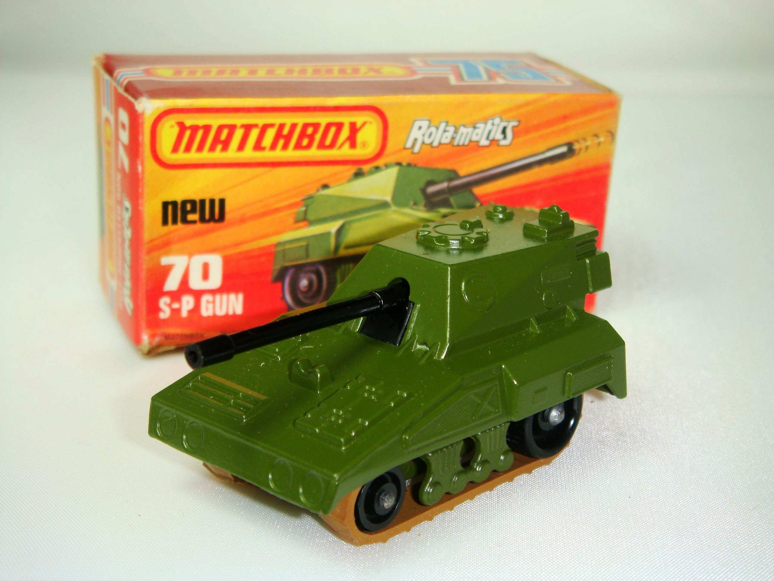 Matchbox Superfast No.70C S.P. Gun 1-75 Series Superfast issues We sell and buy quality collectible toys from the 50's, 60's, 70's and 80's