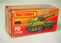 Matchbox Superfast No.70C S.P. Gun 1-75 Series Superfast issues We sell and buy quality collectible toys from the 50's, 60's, 70's and 80's