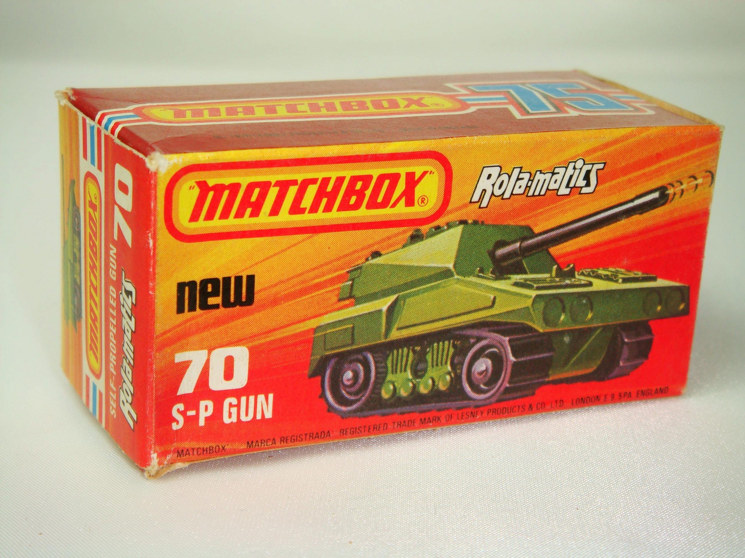 Matchbox Superfast No.70C S.P. Gun 1-75 Series Superfast issues We sell and buy quality collectible toys from the 50's, 60's, 70's and 80's