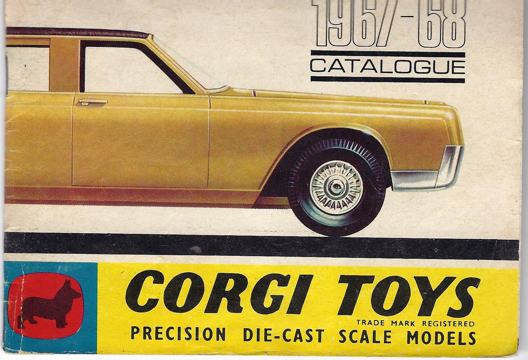 Corgi 1967 C2017/7/67. 48 Pages UK Edition with US Price List Catalogues We sell and buy quality collectible toys from the 50's, 60's, 70's and 80's