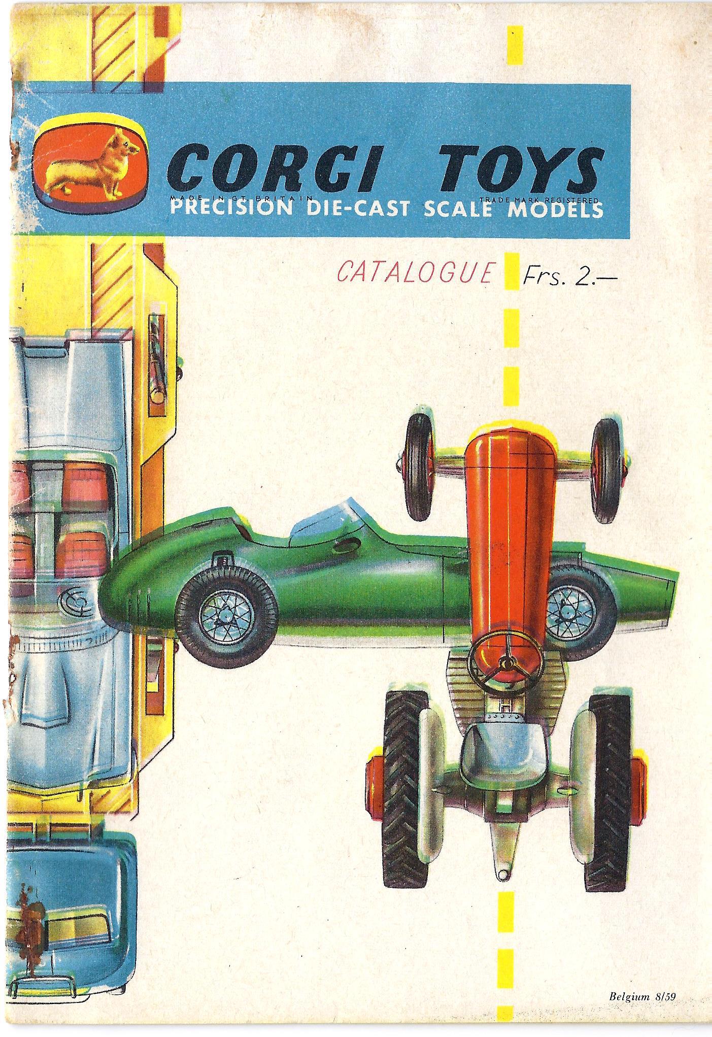 1959 16 Page Catalogue Belgium 8/59 Catalogues We sell and buy quality collectible toys from the 50's, 60's, 70's and 80's