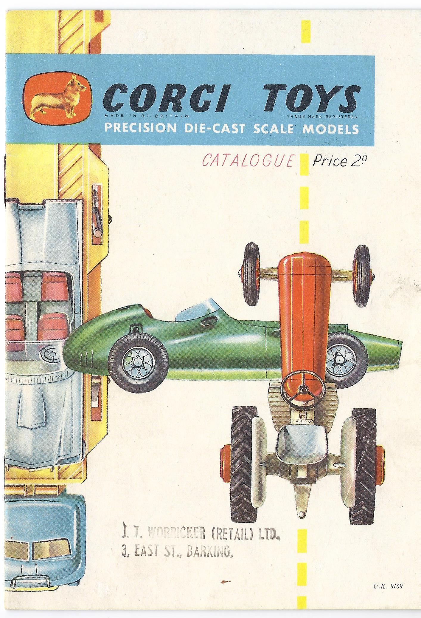 1959 16 Page Catalogue UK 9/59 (4) Catalogues We sell and buy quality collectible toys from the 50's, 60's, 70's and 80's