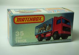 Matchbox Superfast No.35C Volvo Zoo Truck Archive We sell and buy quality collectible toys from the 50's, 60's, 70's and 80's