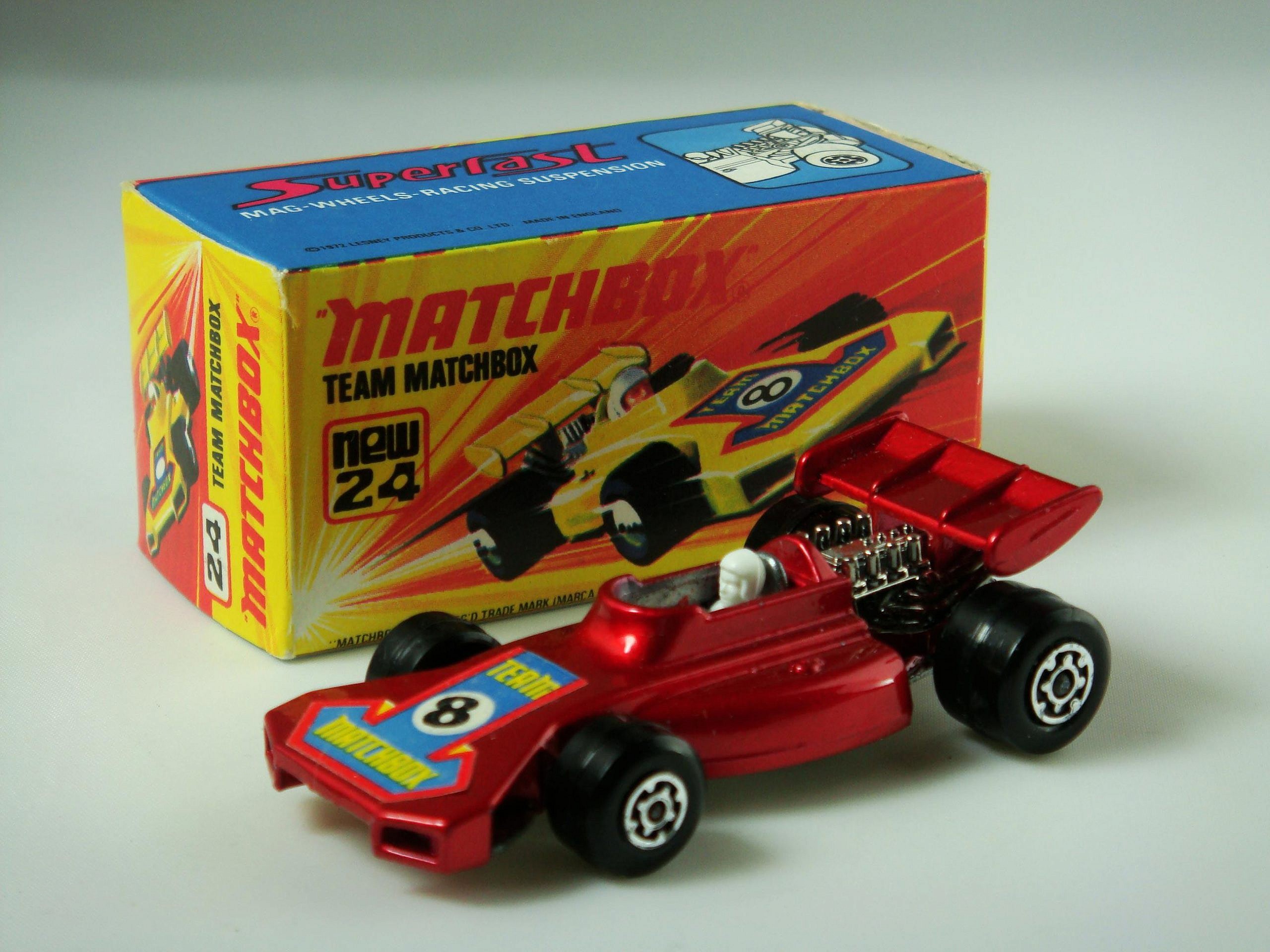 Matchbox Superfast No.24B Team Matchbox 1-75 Series Superfast issues We sell and buy quality collectible toys from the 50's, 60's, 70's and 80's