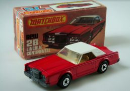 Matchbox Superfast No.28C Lincoln Continental 1-75 Series Superfast issues We sell and buy quality collectible toys from the 50's, 60's, 70's and 80's