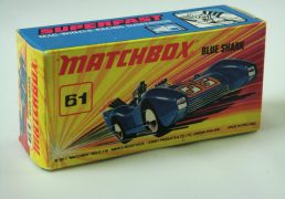 Matchbox Superfast No.61B Blue Shark 1-75 Series Superfast issues We sell and buy quality collectible toys from the 50's, 60's, 70's and 80's