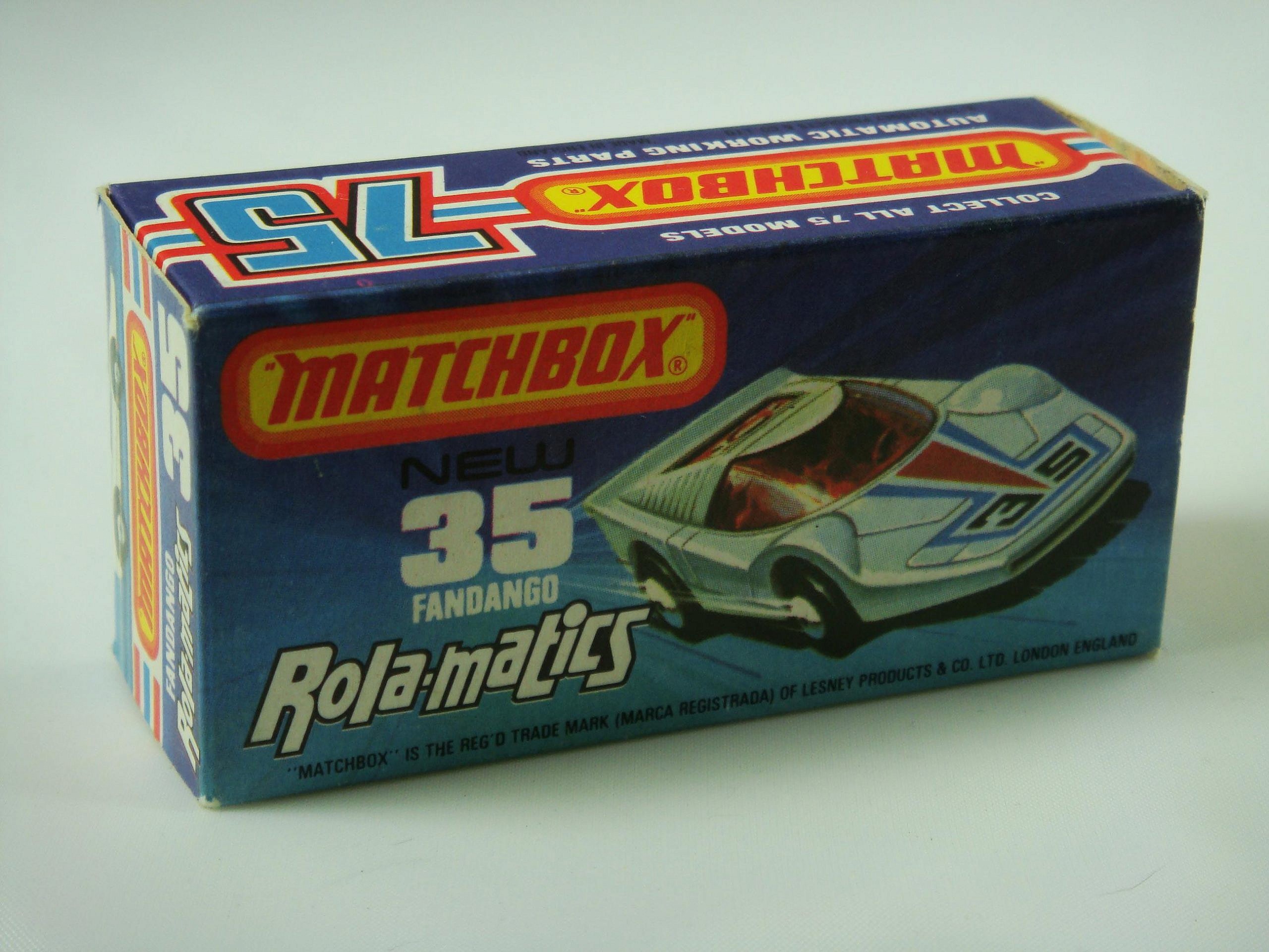 Matchbox Superfast No.35B Fandango 1-75 Series Superfast issues We sell and buy quality collectible toys from the 50's, 60's, 70's and 80's