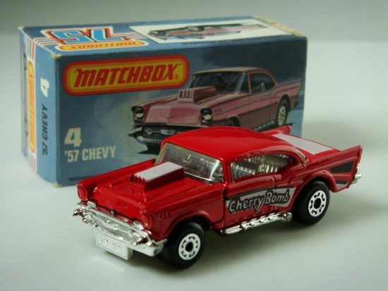 matchbox 57 chevy cherry bomb