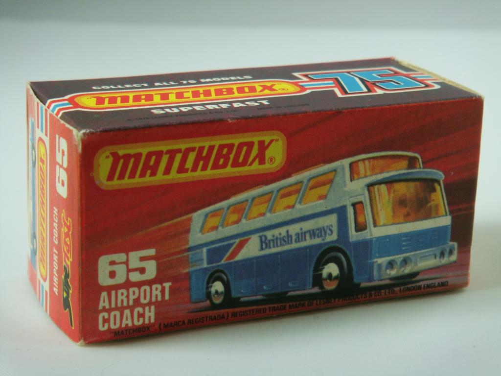 Matchbox Superfast No.65C Airport Coach 1-75 Series Superfast issues We sell and buy quality collectible toys from the 50's, 60's, 70's and 80's