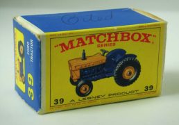 Matchbox Regular Wheels No.39c Ford Tractor 1-75 Series Regular Wheels We sell and buy quality collectible toys from the 50's, 60's, 70's and 80's