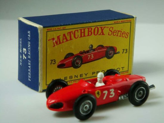 Matchbox Regular Wheels No.73b Ferrari Racing Car