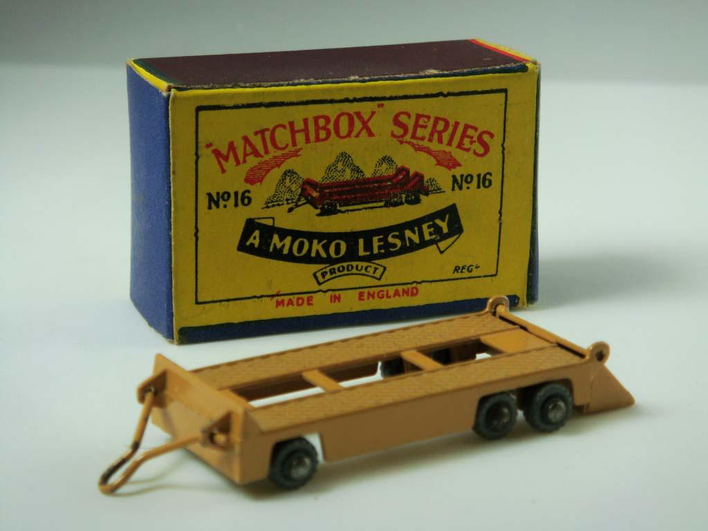 Matchbox Regular Wheels No.16a Transporter Trailer 1-75 Series Regular Wheels We sell and buy quality collectible toys from the 50's, 60's, 70's and 80's