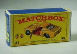 Matchbox Regular Wheels No.33c Lamborghini Miura 1-75 Series Regular Wheels We sell and buy quality collectible toys from the 50's, 60's, 70's and 80's