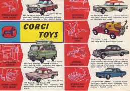 Corgi 1961 Interim Leaflet Catalogues We sell and buy quality collectible toys from the 50's, 60's, 70's and 80's