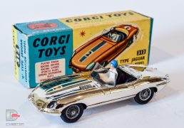 Corgi 312 ‘E’ Type Jaguar Competition Finish Cars We sell and buy quality collectible toys from the 50's, 60's, 70's and 80's