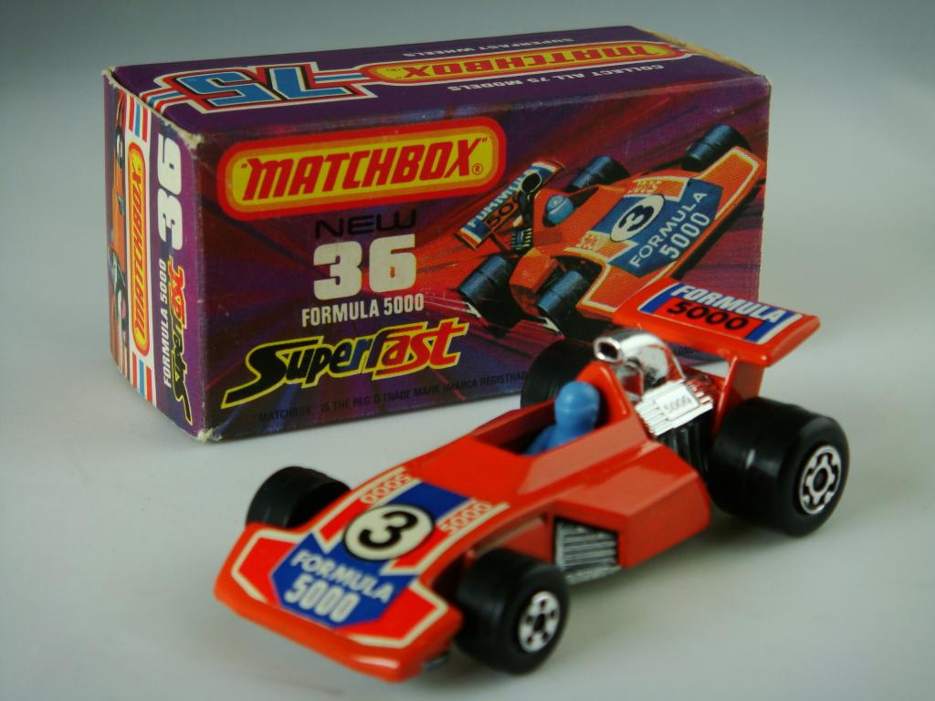 Matchbox Superfast No.36C Formula 5000 1-75 Series Superfast issues We sell and buy quality collectible toys from the 50's, 60's, 70's and 80's