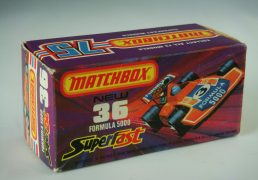 Matchbox Superfast No.36C Formula 5000 1-75 Series Superfast issues We sell and buy quality collectible toys from the 50's, 60's, 70's and 80's