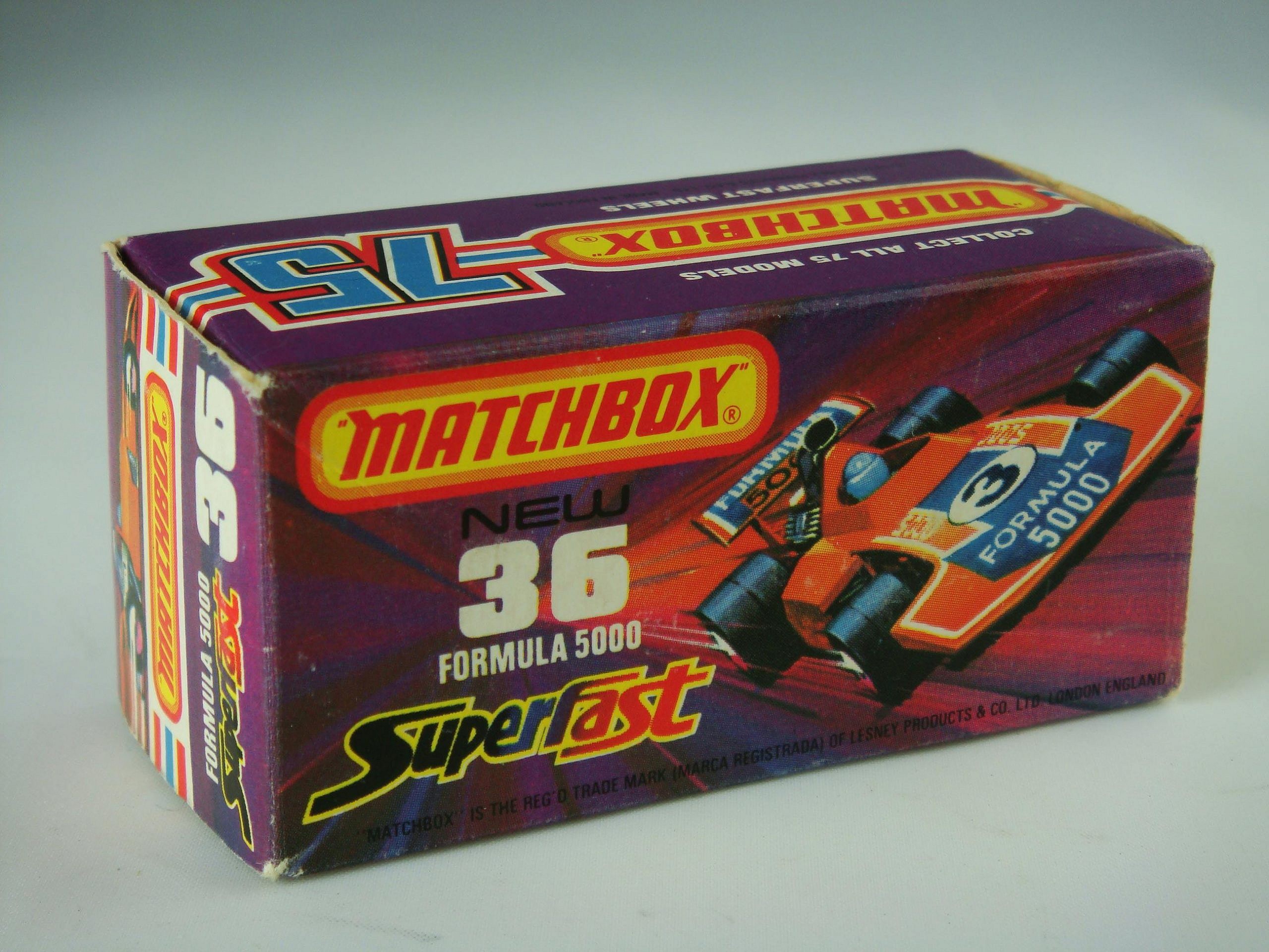 Matchbox Superfast No.36C Formula 5000 1-75 Series Superfast issues We sell and buy quality collectible toys from the 50's, 60's, 70's and 80's