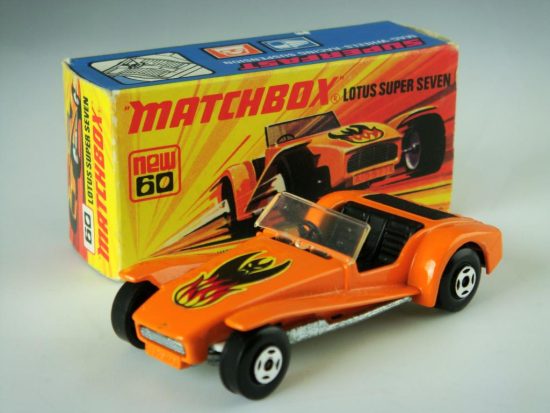 lotus super seven matchbox