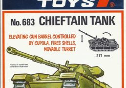 Dinky 683 Chieftan A5 Shop Window Leaflet 100531 Catalogues We sell and buy quality collectible toys from the 50's, 60's, 70's and 80's