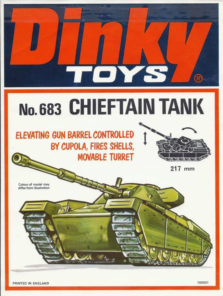 Dinky 683 Chieftan A5 Shop Window Leaflet 100531 Catalogues We sell and buy quality collectible toys from the 50's, 60's, 70's and 80's