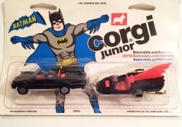 Corgi 2519 Batmobile and Batboat Cars We sell and buy quality collectible toys from the 50's, 60's, 70's and 80's