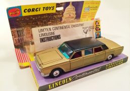 Corgi 262 Lincoln Continental Executive Limousine Archive We sell and buy quality collectible toys from the 50's, 60's, 70's and 80's