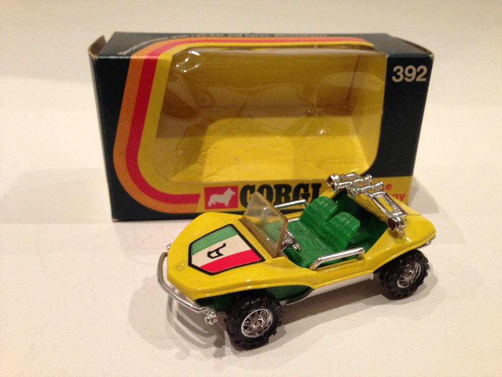 Corgi No.392 Bertone “Shake Buggy” Cars We sell and buy quality collectible toys from the 50's, 60's, 70's and 80's