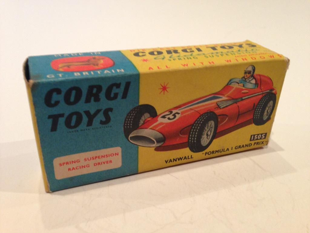 Corgi No.150S Vanwall Formula 1 Grand Prix Car Cars We sell and buy quality collectible toys from the 50's, 60's, 70's and 80's