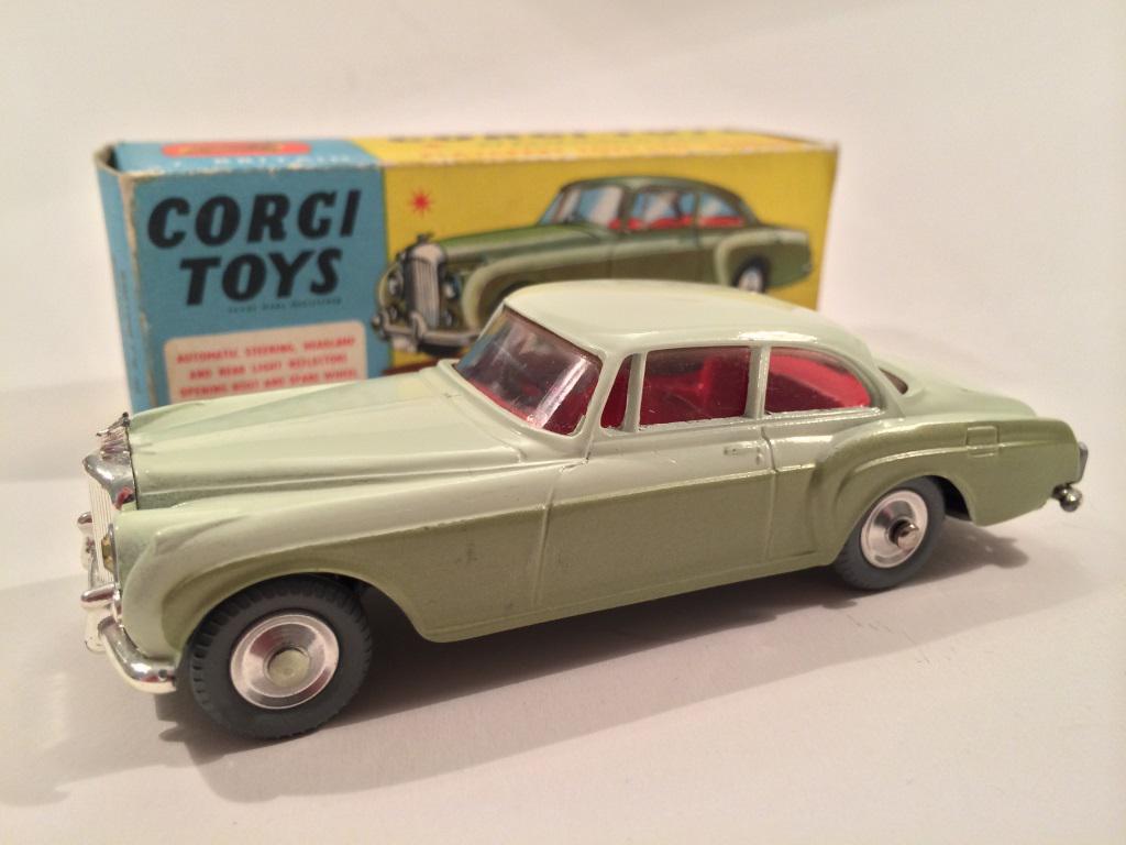 Corgi 224 Bentley Continental Sports Saloon Cars We sell and buy quality collectible toys from the 50's, 60's, 70's and 80's