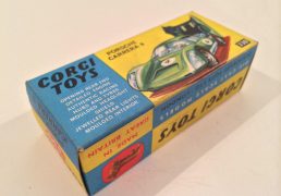 Corgi No.330 Porsche Carrera 6 Export Issue Cars We sell and buy quality collectible toys from the 50's, 60's, 70's and 80's