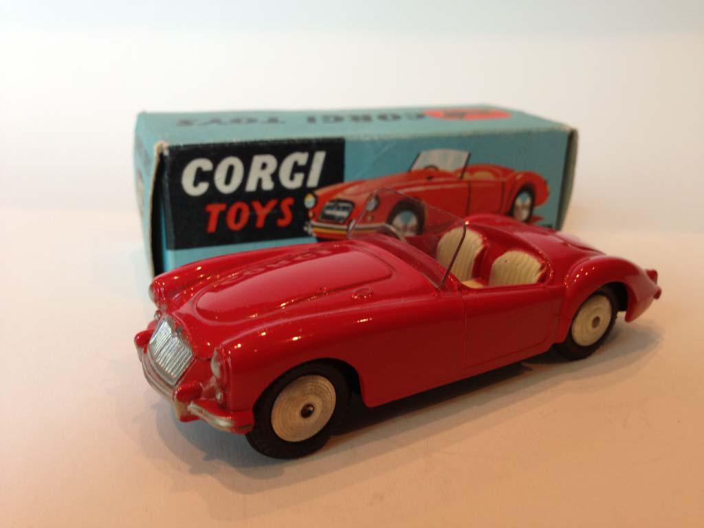 Corgi 302 MGA Cars We sell and buy quality collectible toys from the 50's, 60's, 70's and 80's