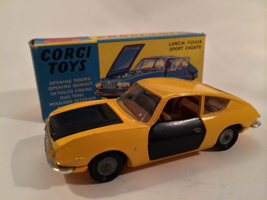 Corgi 332 Lancia Fluvia Zagato Cars We sell and buy quality collectible toys from the 50's, 60's, 70's and 80's