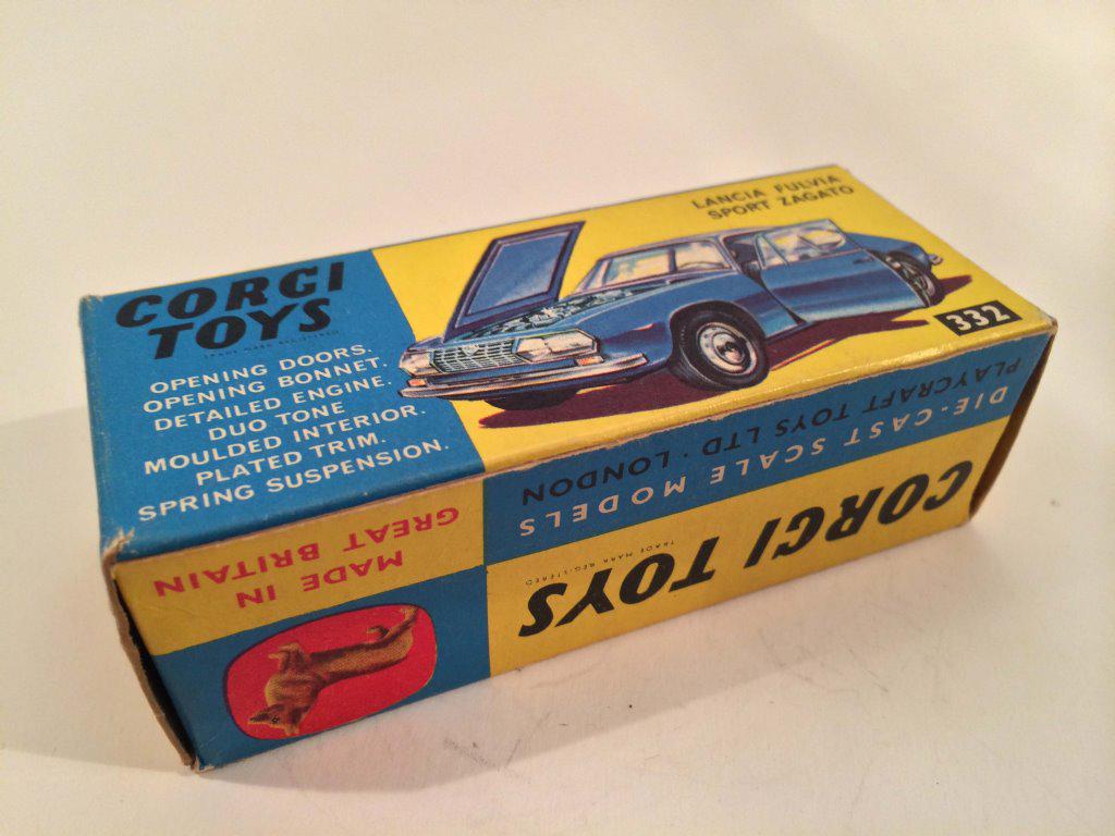 Corgi 332 Lancia Fluvia Zagato Cars We sell and buy quality collectible toys from the 50's, 60's, 70's and 80's