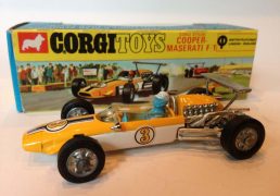 Corgi 159 Cooper Maserati Formula 1 Racing Car Cars We sell and buy quality collectible toys from the 50's, 60's, 70's and 80's