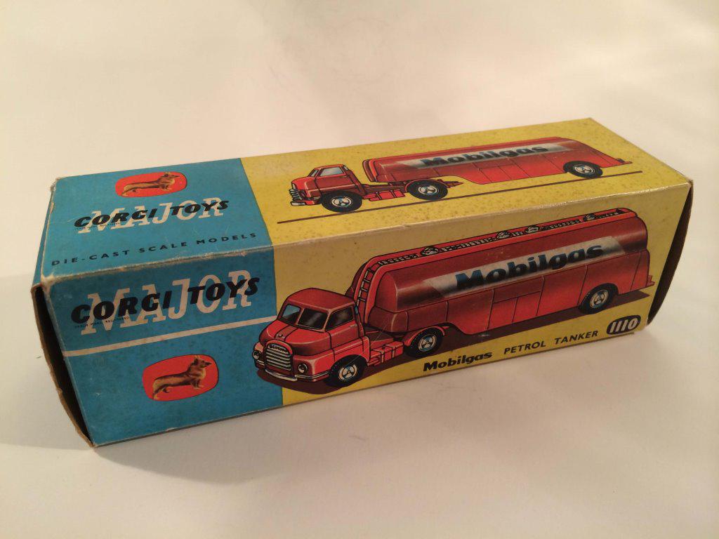 Corgi 1110 Bedford ‘S’ Tanker ‘Mobilgas’ Commercial Vehicles We sell and buy quality collectible toys from the 50's, 60's, 70's and 80's