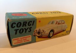 Corgi No.208 Jaguar 2.4 litre Saloon Cars We sell and buy quality collectible toys from the 50's, 60's, 70's and 80's