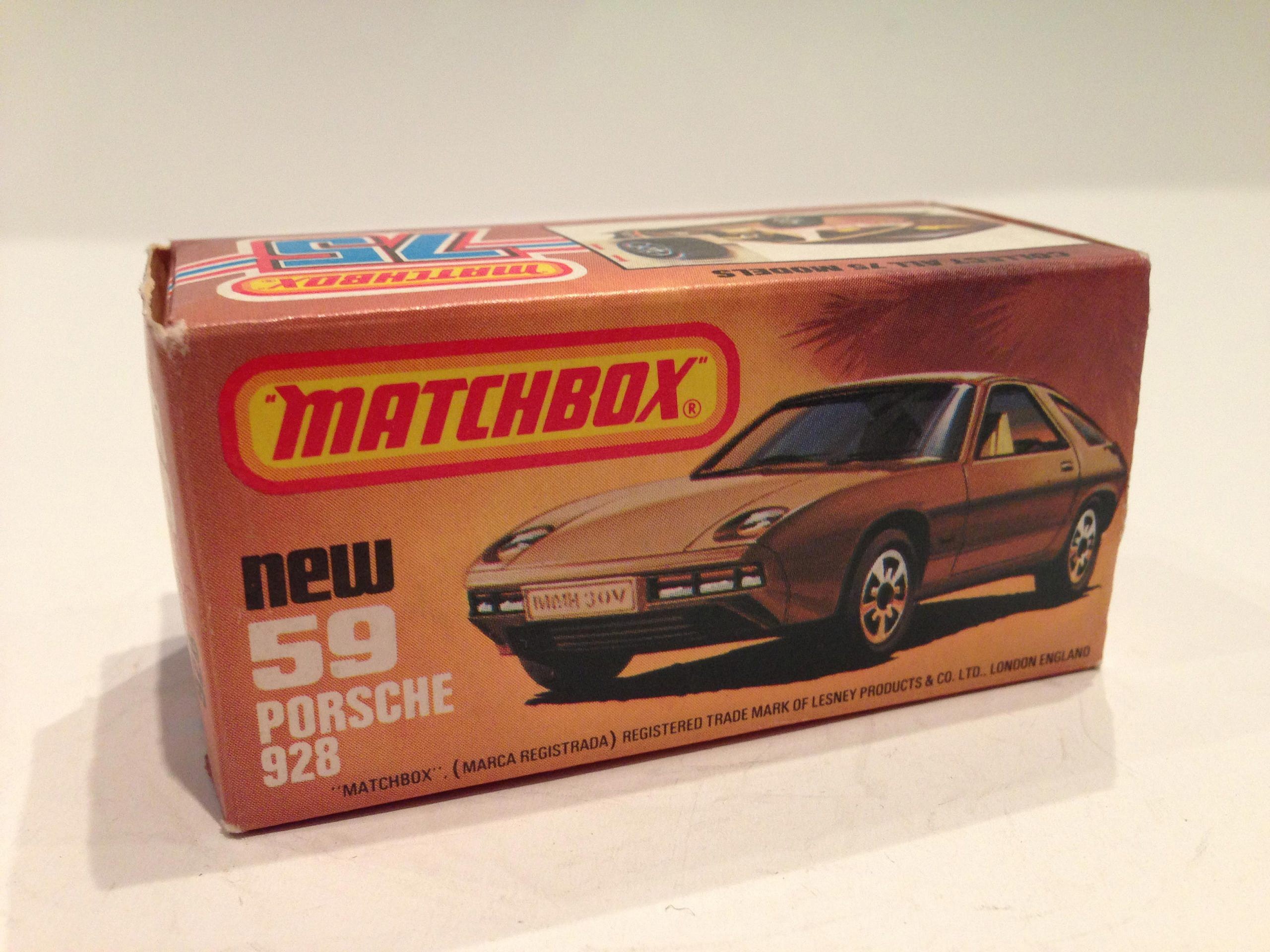 Matchbox Superfast No.59D Porsche 928 1-75 Series Superfast issues We sell and buy quality collectible toys from the 50's, 60's, 70's and 80's