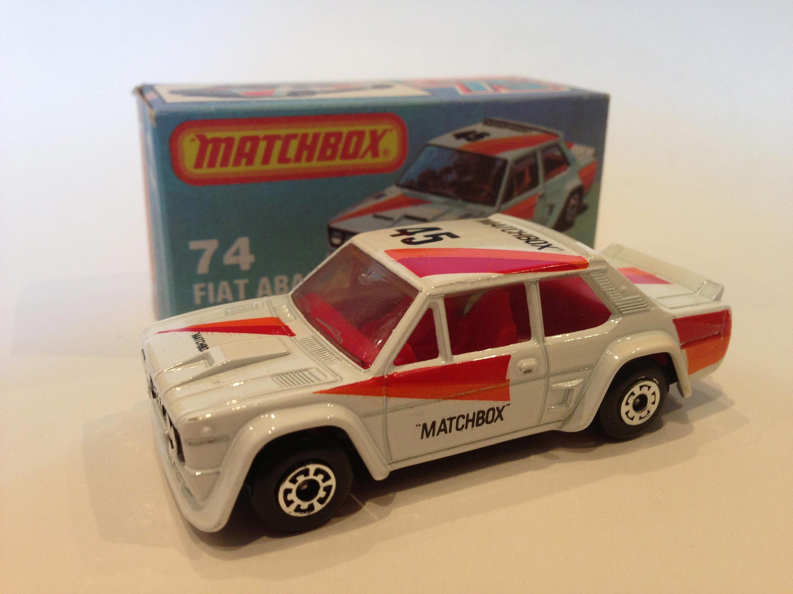 fiat abarth matchbox