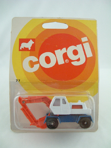 Corgi E77 Excavator Commercial Vehicles We sell and buy quality collectible toys from the 50's, 60's, 70's and 80's