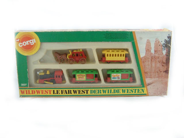 Corgi E3007 Wild West Gift Set Corgi We sell and buy quality collectible toys from the 50's, 60's, 70's and 80's