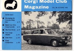 Corgi Model Club Magazine No. 28 Autumn 1963 Catalogues We sell and buy quality collectible toys from the 50's, 60's, 70's and 80's