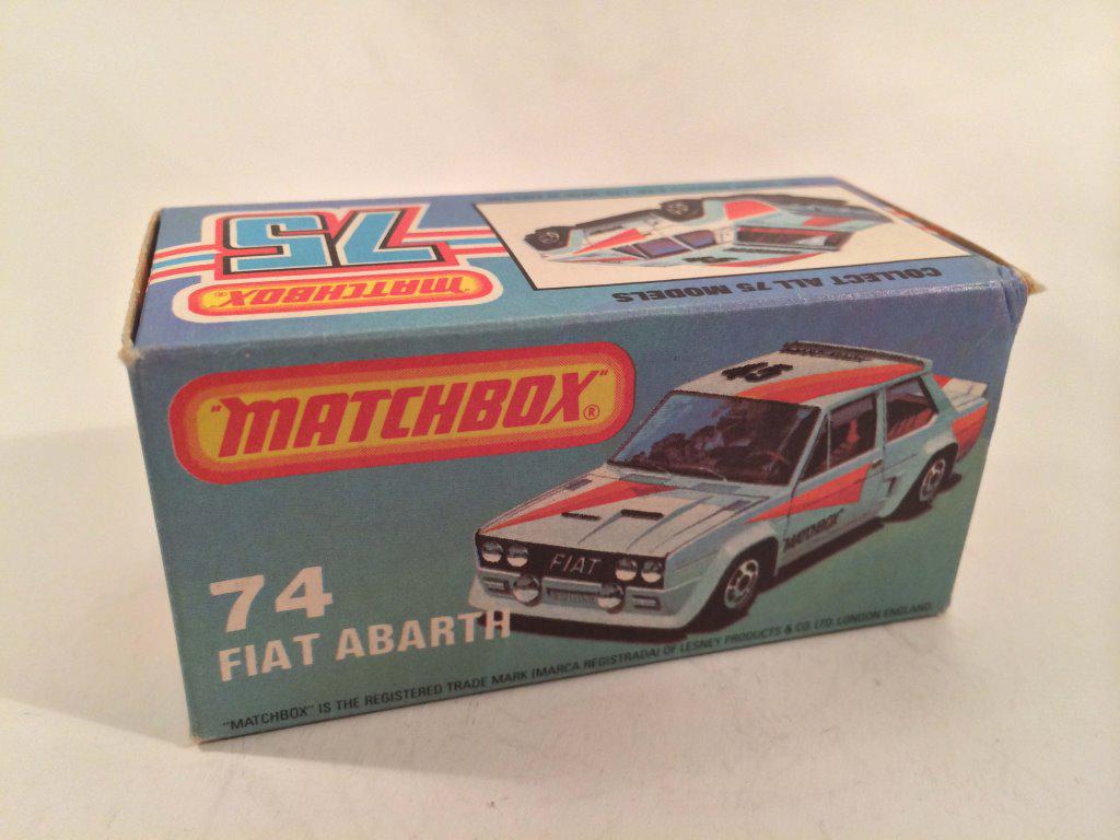 Matchbox Superfast No.74E Fiat Abarth Alitalia 1-75 Series Superfast issues We sell and buy quality collectible toys from the 50's, 60's, 70's and 80's